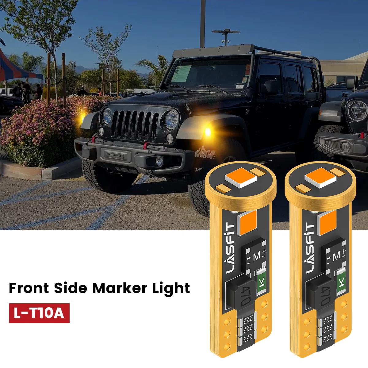Fit for 2010-2017 Jeep Wrangler The Brightest LED Bulbs Upgrade - Image 39