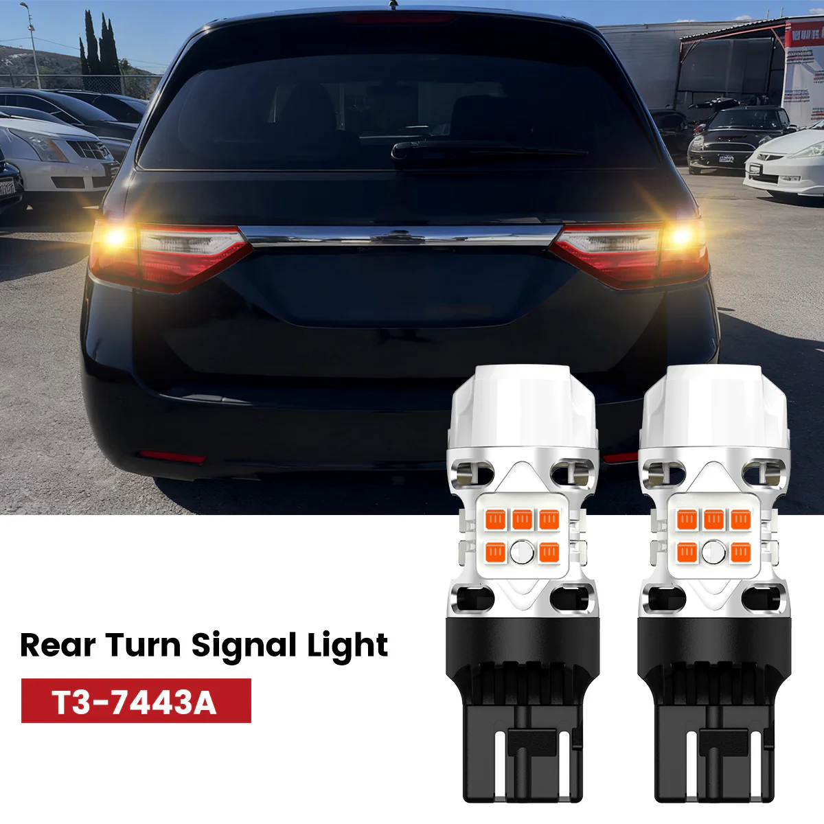 Fit for 2011-2013 Honda Odyssey The Brightest LED Bulbs Upgrade | Tested and Verified - Image 27