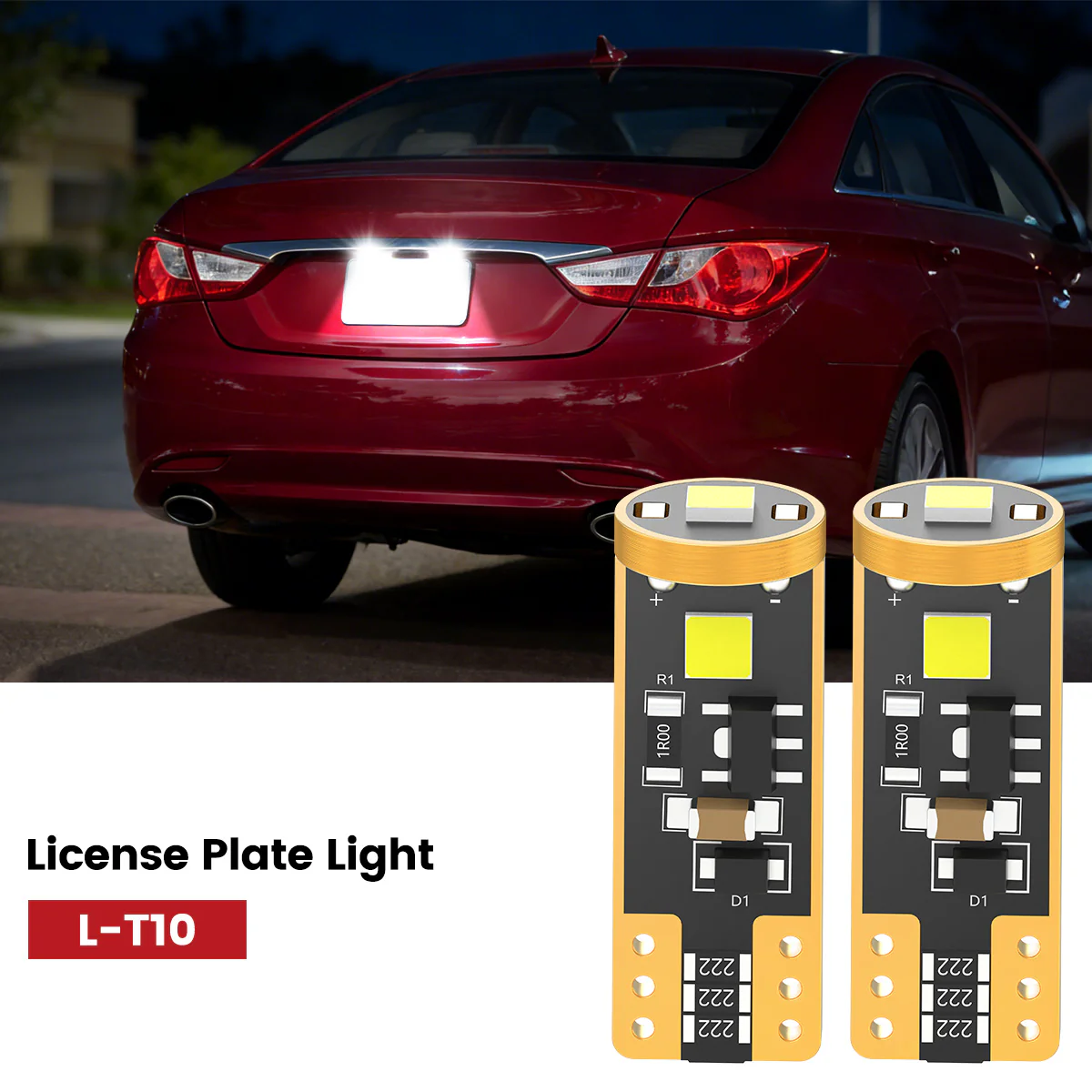 Fit for 2011-2014 Hyundai Sonata The Brightest LED Bulbs Upgrade - Image 28