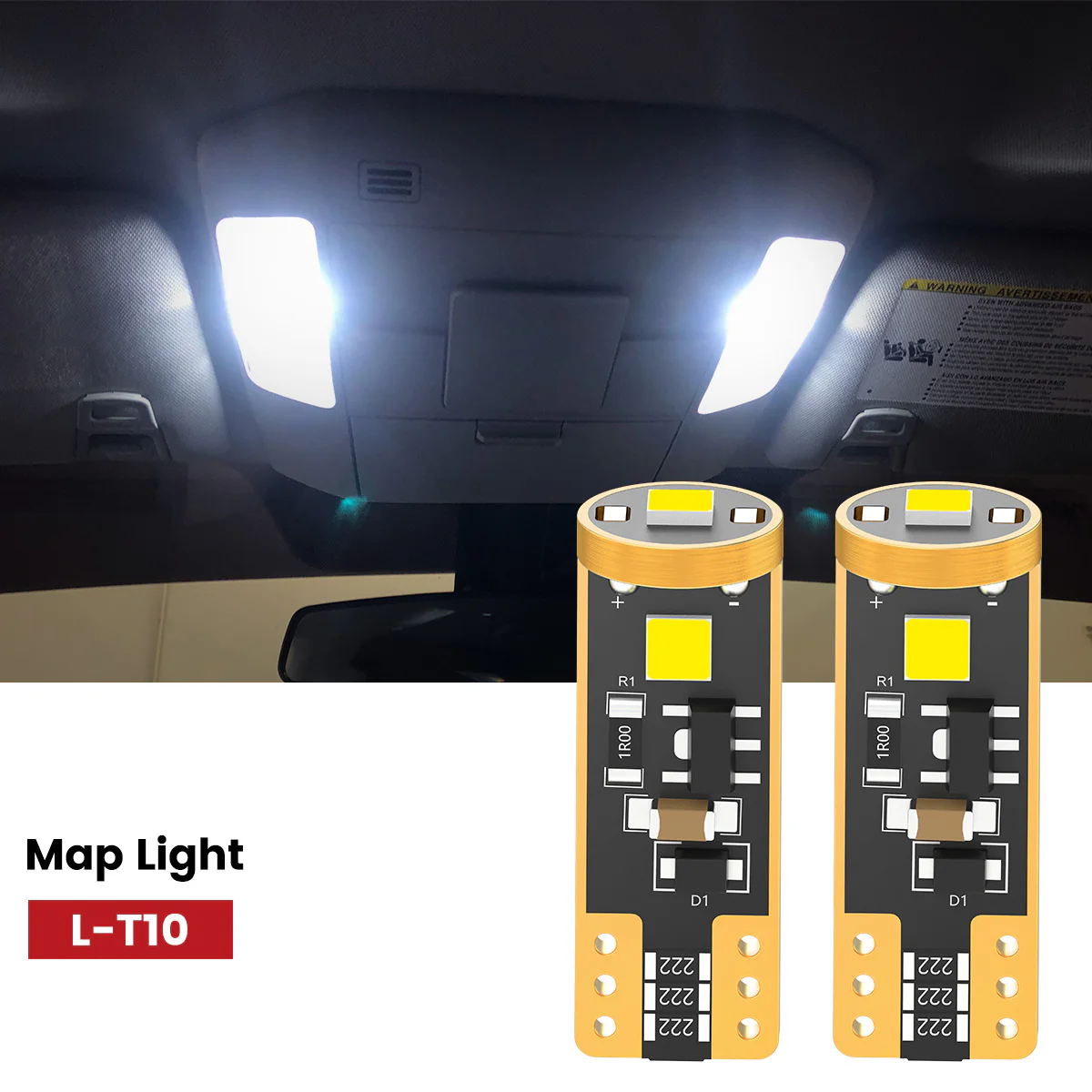 Fit for 2011-2016 Ford F-250 F-350 The Brightest LED Bulbs Upgrade - Image 49