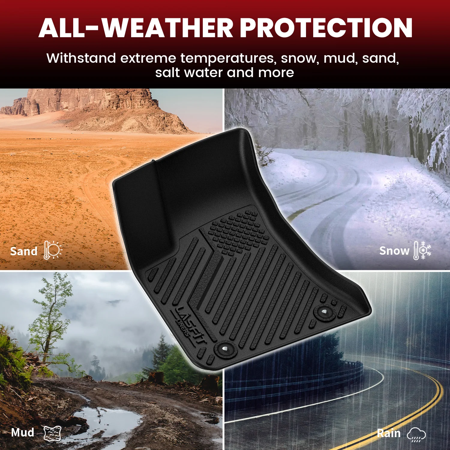 Fit for 2011-2023 Chrysler 300 Floor Mats or Cargo Mat(Cargo Without Subwoofer) - Image 13