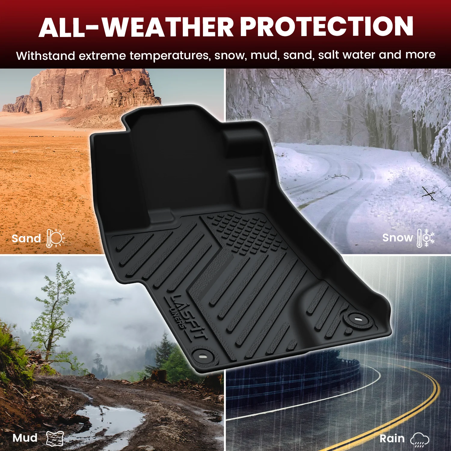 Fit for 2012-2015 Honda Civic Gasoline(Sedan or Si Sedan Only) Floor Mats or Cargo Mat - Image 15