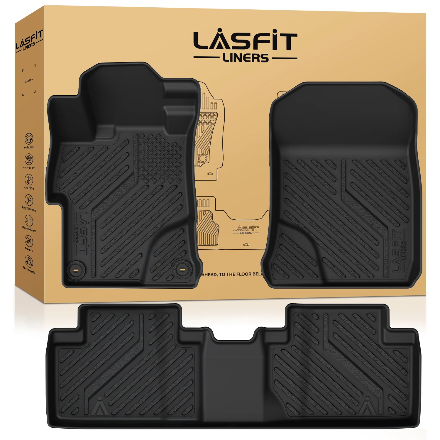 Fit for 2012-2015 Honda Civic Gasoline(Sedan or Si Sedan Only) Floor Mats or Cargo Mat - Image 17