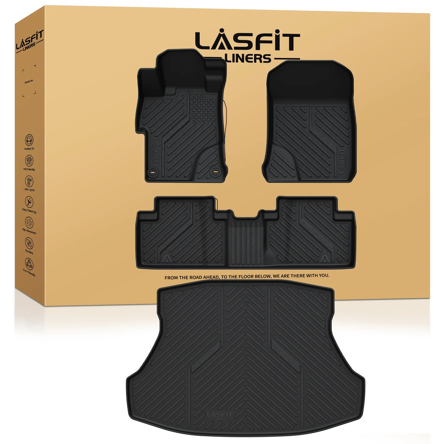 Fit for 2012-2015 Honda Civic Gasoline(Sedan or Si Sedan Only) Floor Mats or Cargo Mat - Image 8