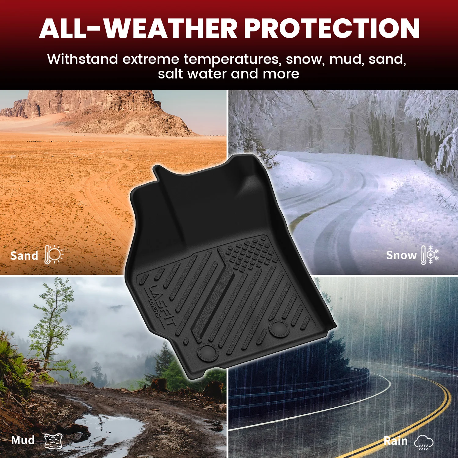 Fit for 2010-2011 Toyota Prius Floor Mats or Cargo Mat - Image 4