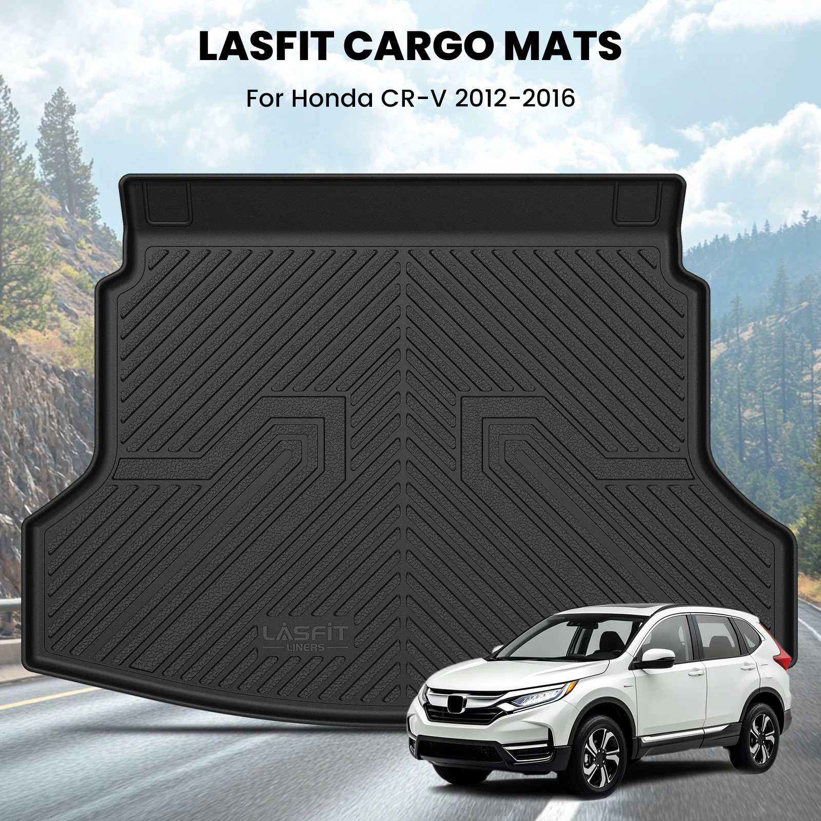 Fit for 2012-2016 Honda CR-V Floor Mats or Cargo Mat or Seatback Mat - Image 17