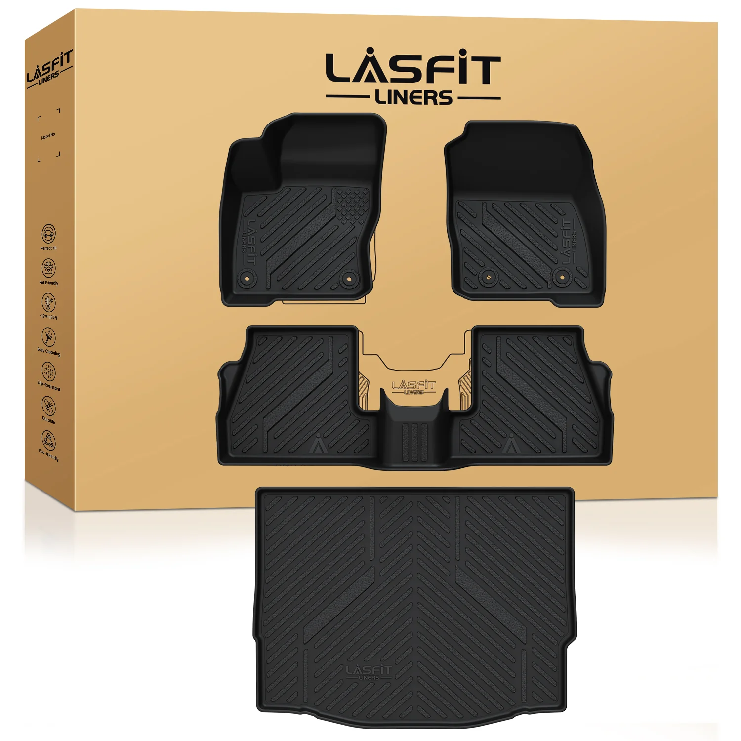 Fit for 2016-2018 Ford Focus RS All-weather Floor Mats or Cargo Mat - Image 8