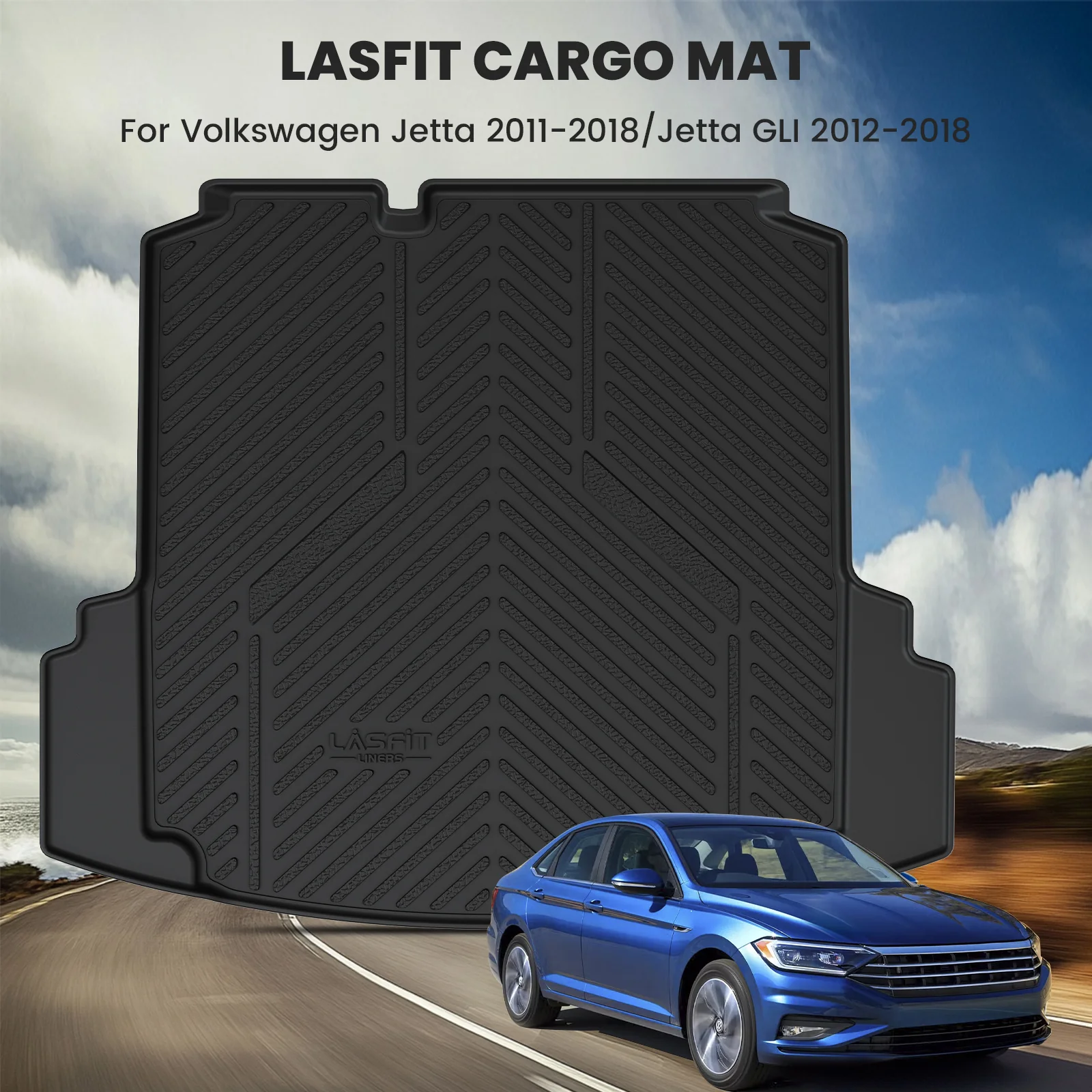 Fit for 2012-2018 Volkswagen Jetta GLI Floor Mats or Cargo Mat - Image 16