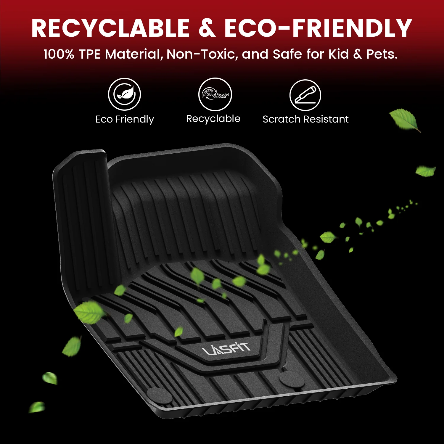 Fit for 2014-2020 Nissan Rogue Floor Mats or Cargo Mat, Not For Sport & Select, Cargo Mat fit when cargo tray is in the top position - Image 7