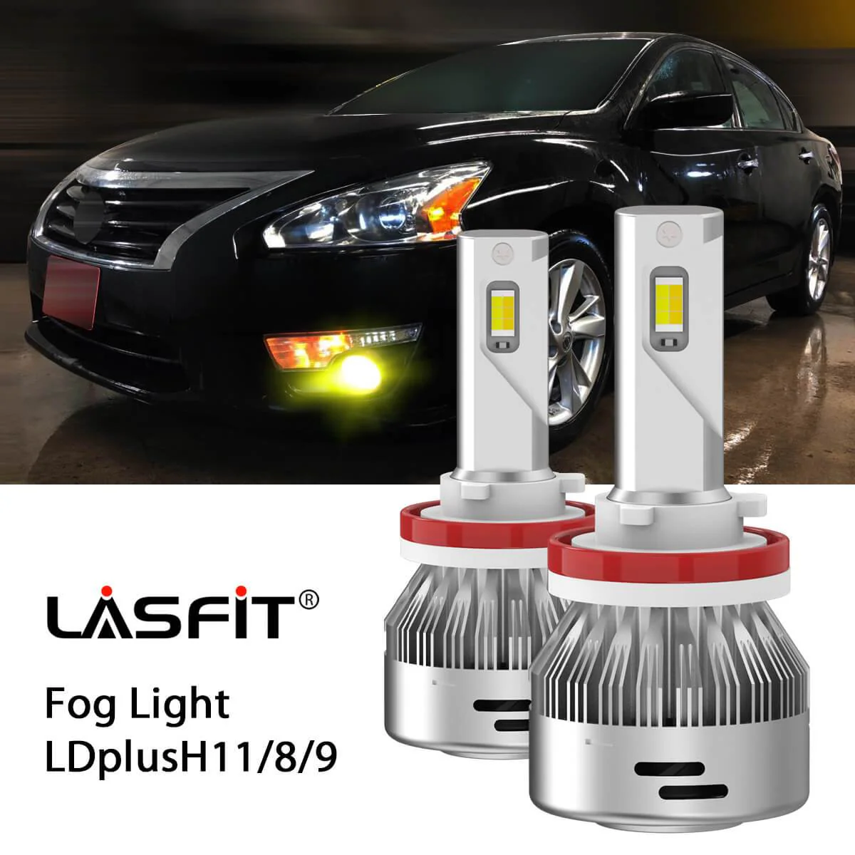 Fit for 2013-2015 Nissan Altima LED Bulbs H11 Exterior Interior Lights Plug n Play - Image 10