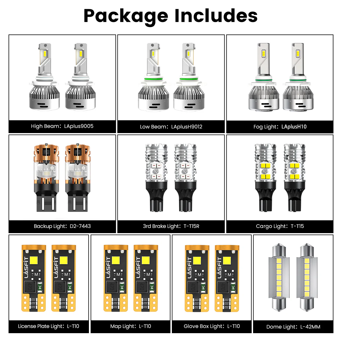 Fit for 2013-2015 Ram 2500 3500 LED Bulbs Upgrade - Image 14