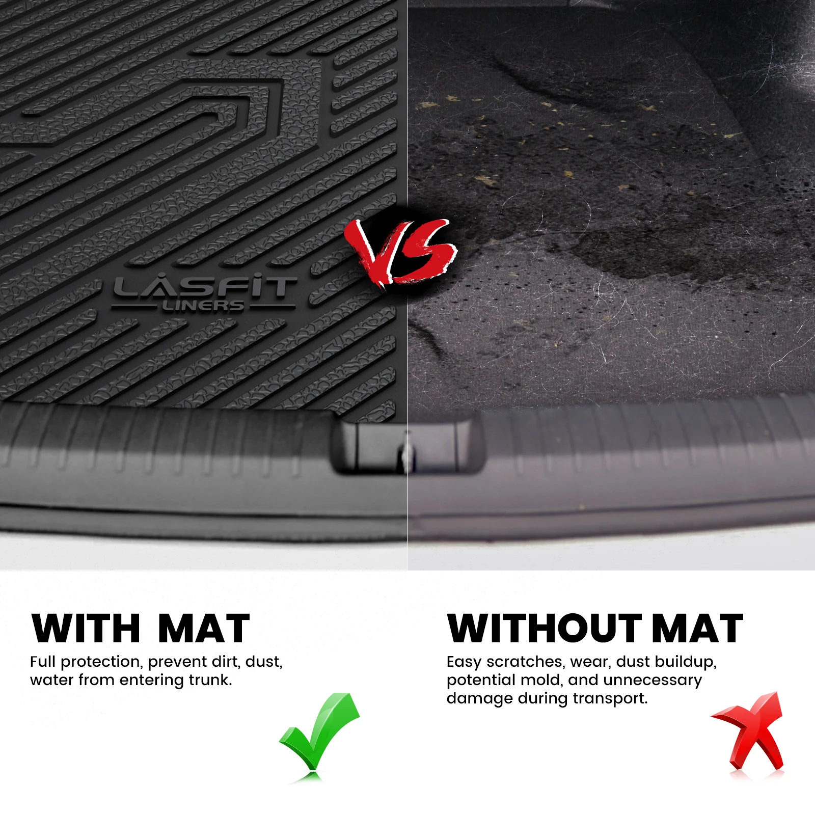 Fit for 2013-2015 Subaru XV Crosstrek Floor Mats or Cargo Mat - Image 11