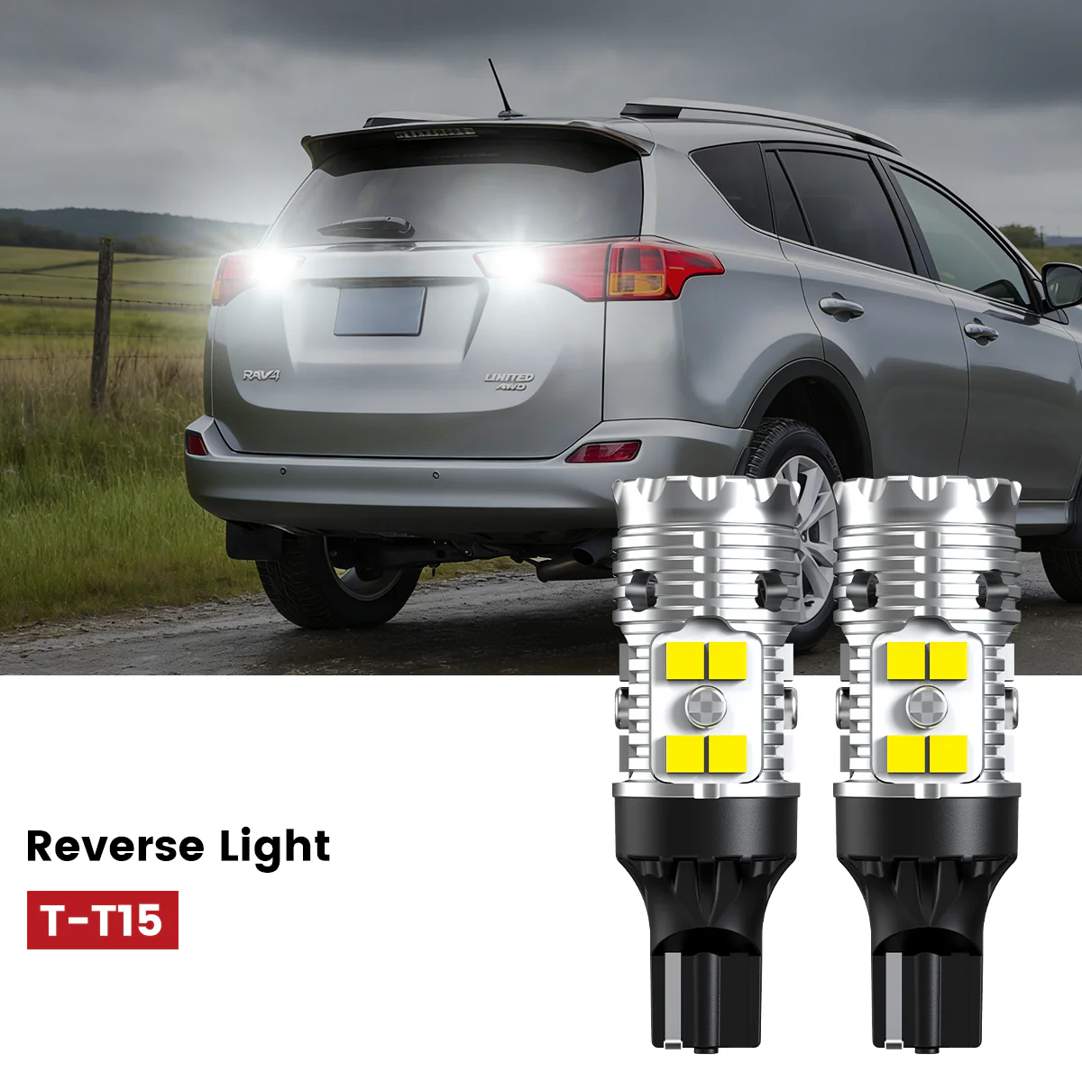 Fit for 2013-2015 Toyota RAV4 LED Bulbs Upgrade - Image 31