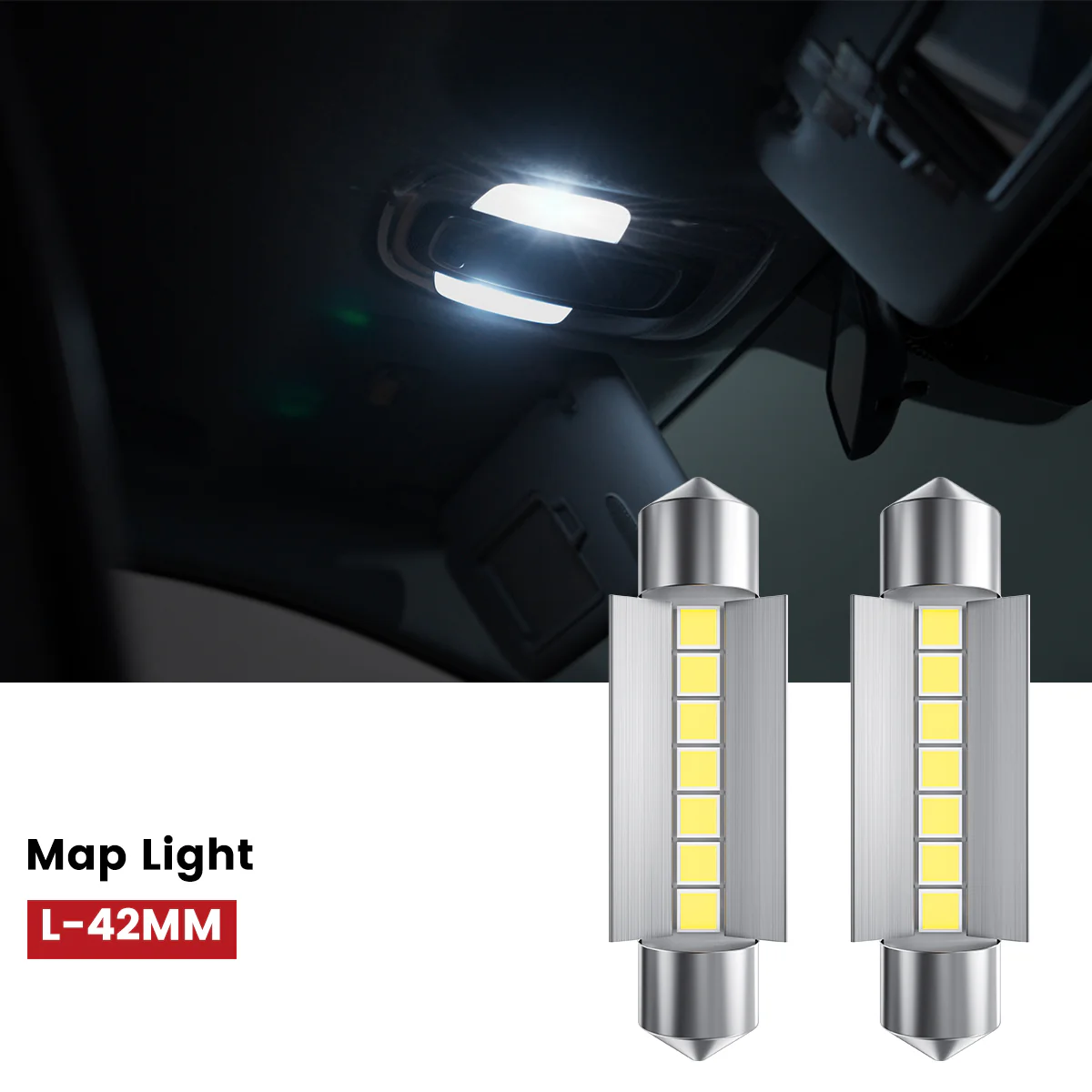 Fit for 2013-2016 Hyundai Santa Fe The Brightest LED Bulbs Upgrade | Tested and Verified - Image 63