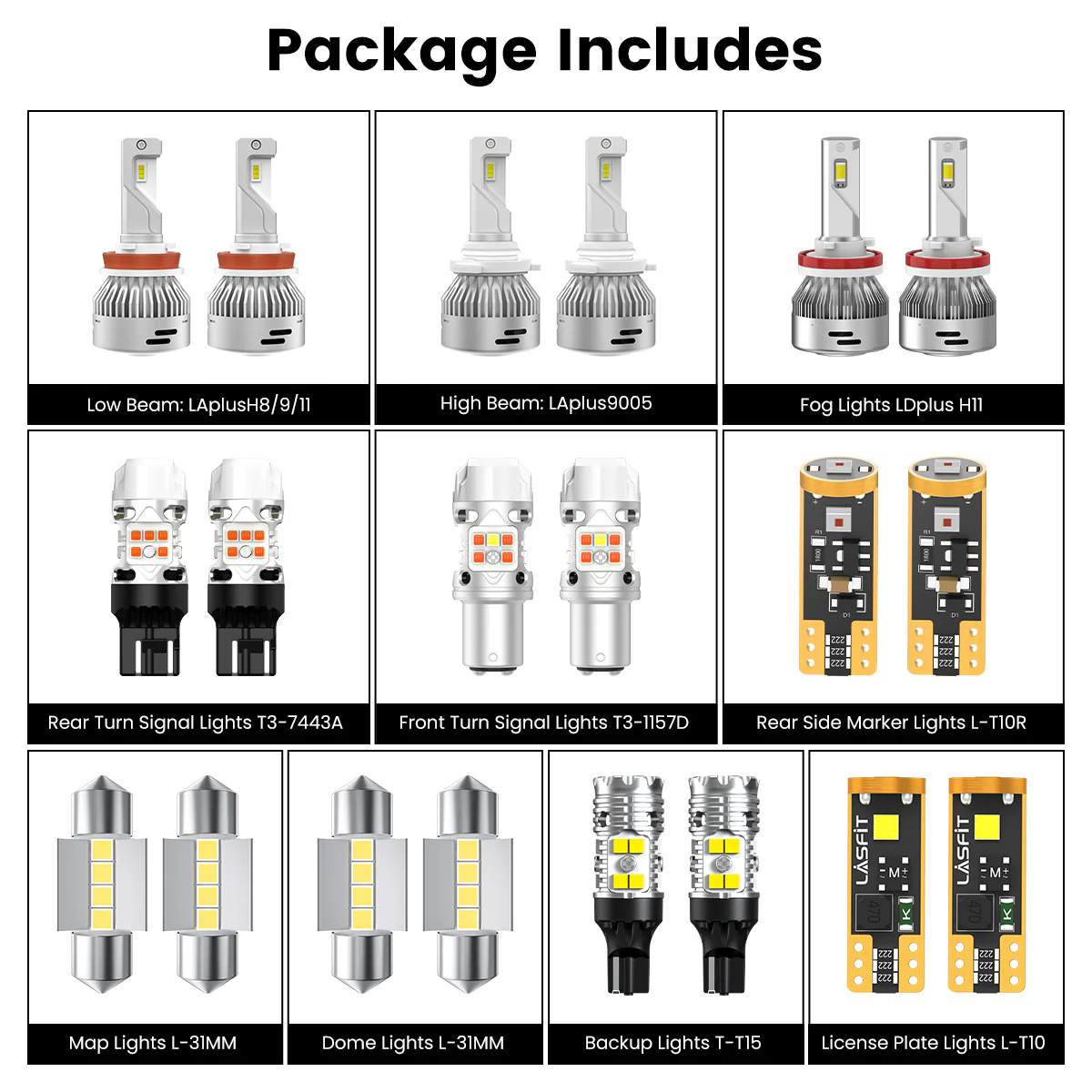 Fit for 2013-2016 Mazda CX-5 LED Bulbs Upgrade | Tested and Verified - Image 2