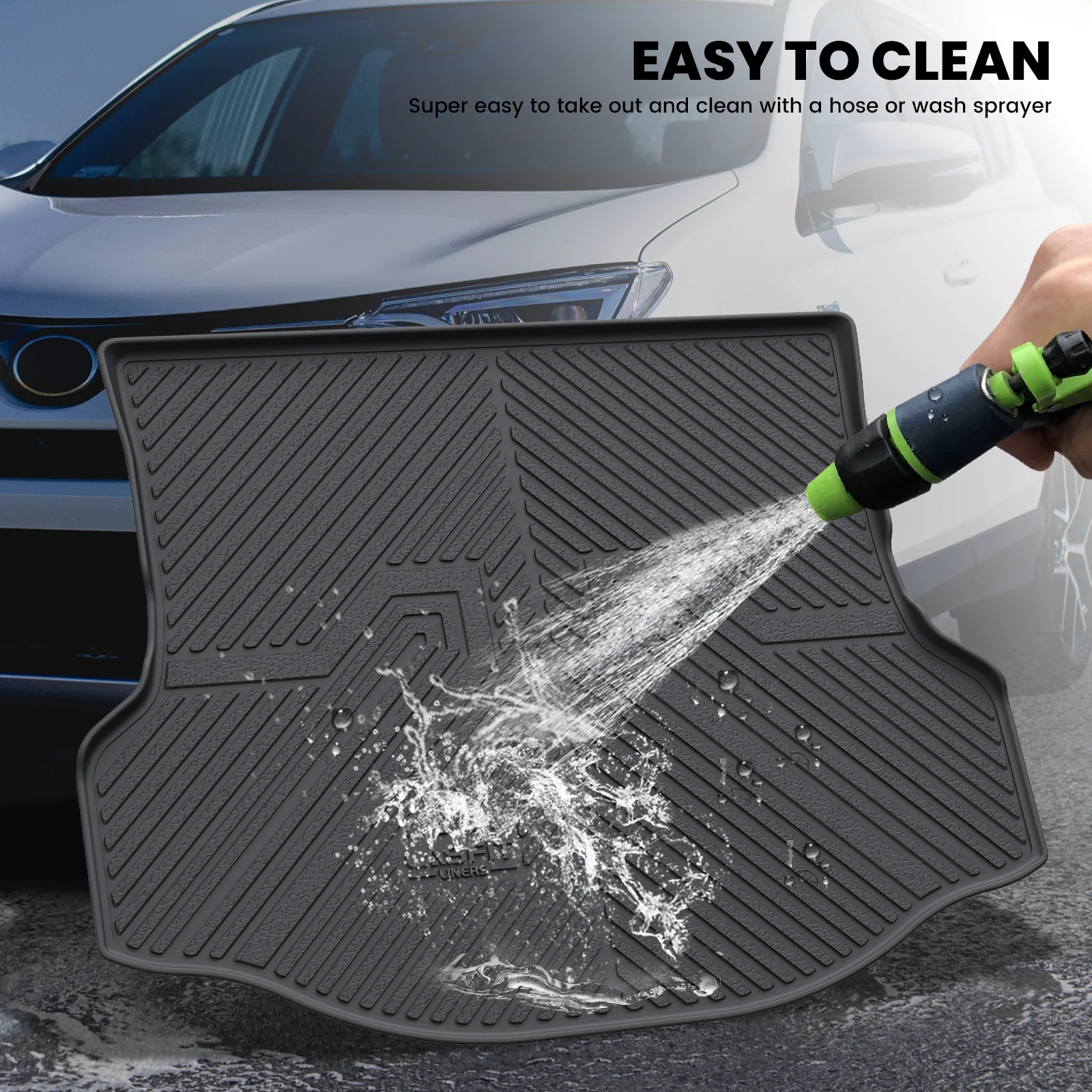 Fit for 2013-2018 Toyota RAV4 Floor Mats or Cargo Mat, Fit Gas Only - Image 24