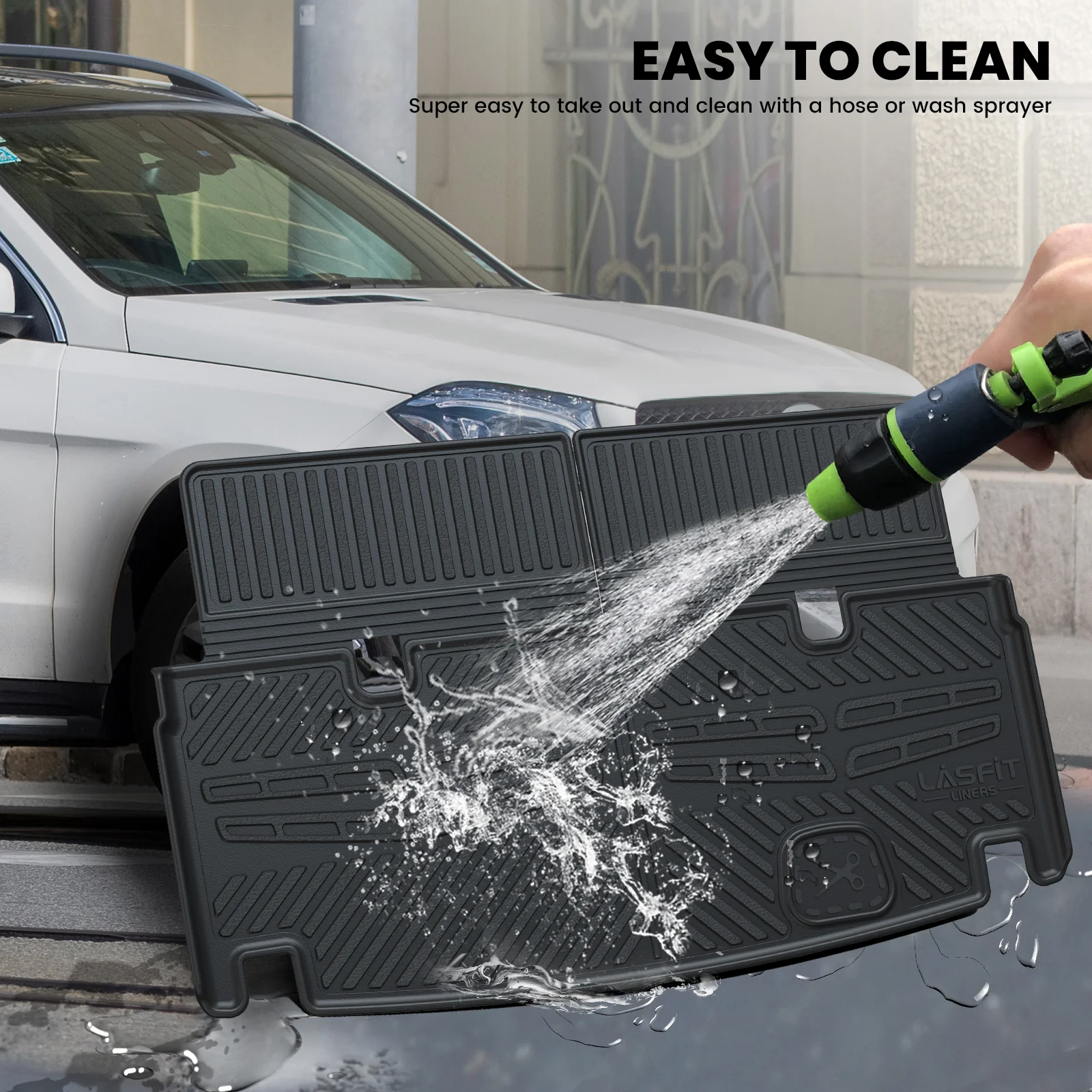 Fit for 2013-2019 Mercedes-Benz GLS Floor Mats or Cargo Mat or Cargo & Seatback Mats - Image 10