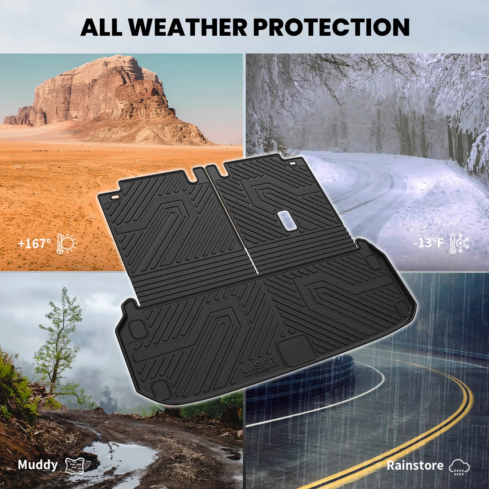 Fit for 2013-2020 Nissan Pathfinder Floor Mats or Cargo Mat & Seatback Mat - Image 16