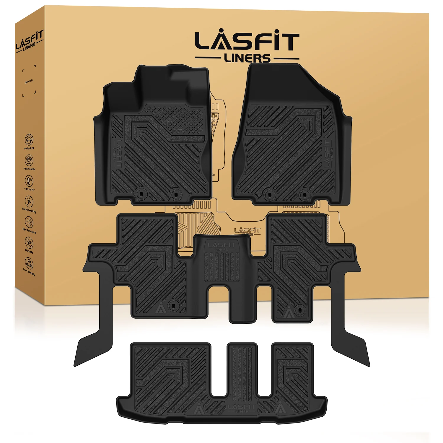 Fit for 2013 Infiniti JX35 Floor Mats or Cargo & Seatback Mats - Image 9
