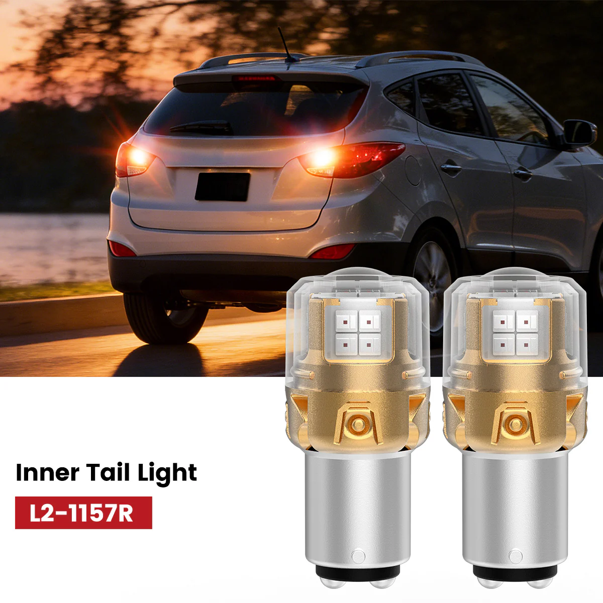 Fit for 2014-2015 Hyundai Tucson The Brightest LED Bulbs Upgrade - Image 32