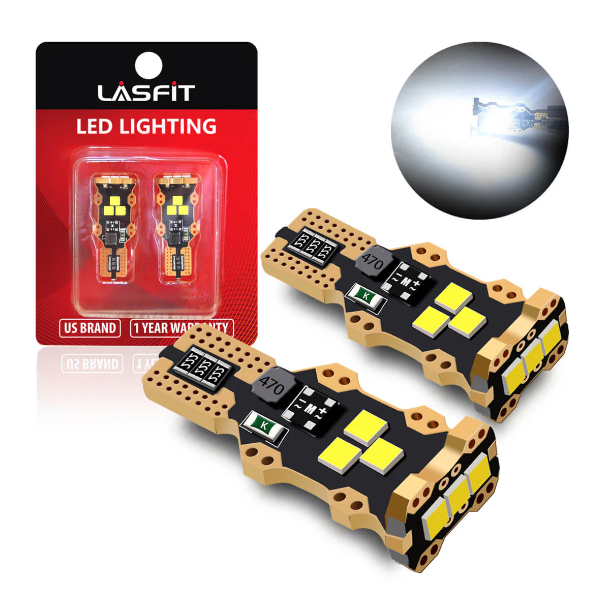Fit for 2014-2016 Hyundai Elantra LED Bulbs 9005 H11 H7 Exterior Lights - Image 24