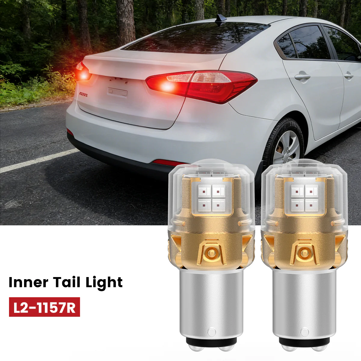 Fit for 2014-2016 Kia Forte The Brightest LED Bulbs Upgrade - Image 35