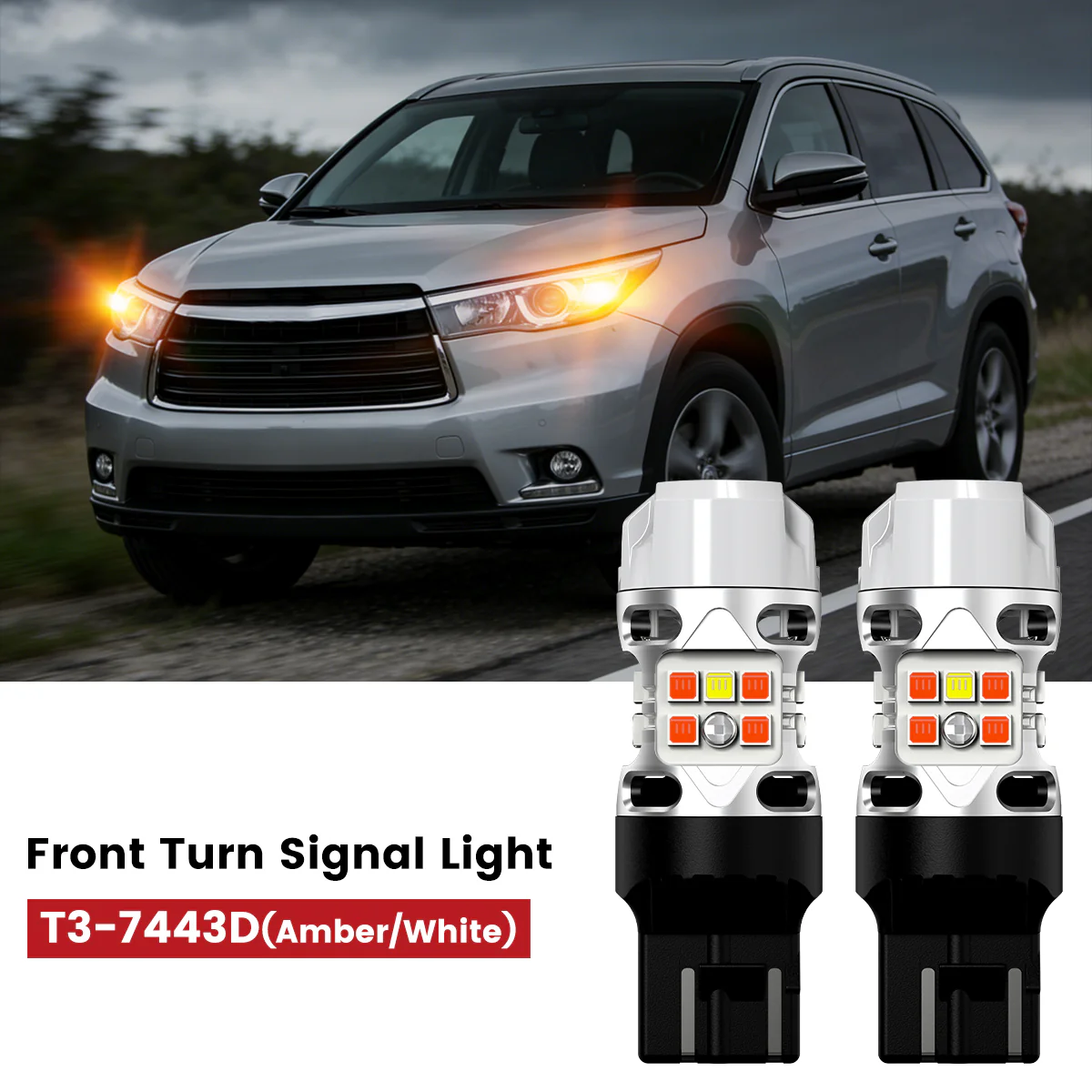 Fit for 2014-2016 Toyota Highlander LED Bulbs Exterior Interior Lights - Image 18