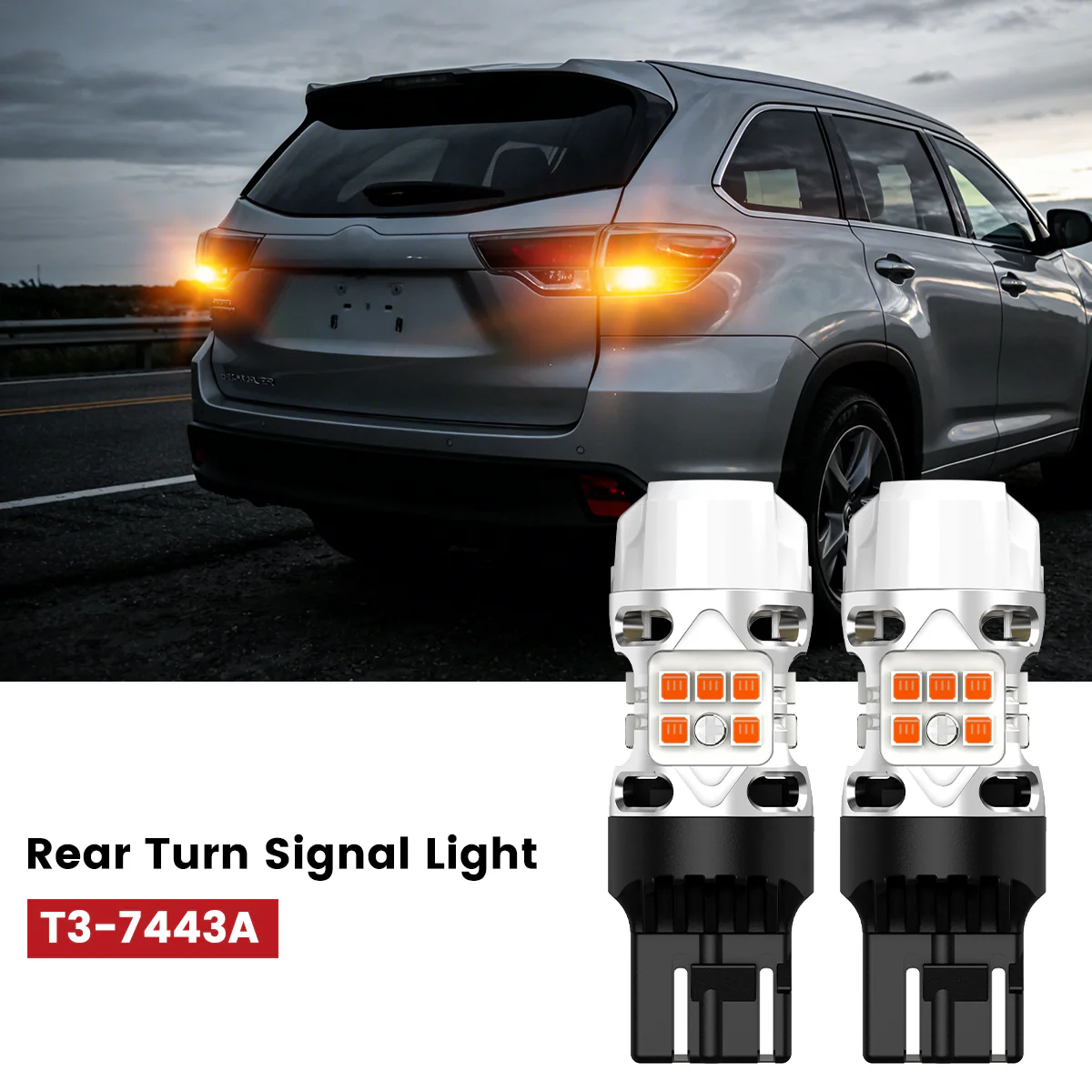 Fit for 2014-2016 Toyota Highlander LED Bulbs Exterior Interior Lights - Image 22
