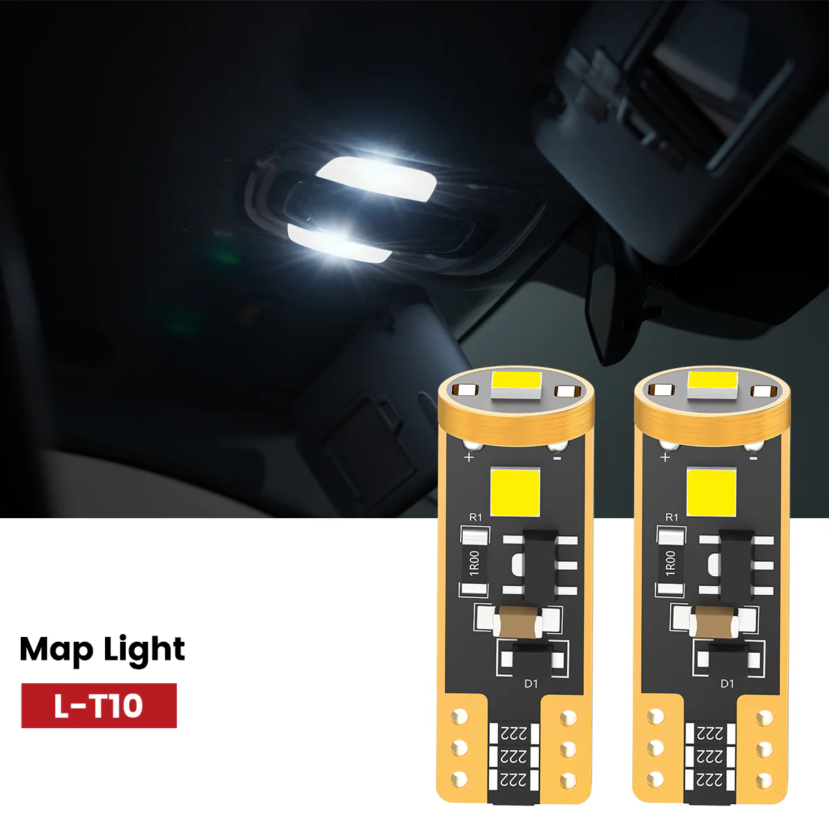 Fit for 2014-2017 Honda Odyssey The Brightest LED Bulbs Upgrade | Tested and Verified - Image 43