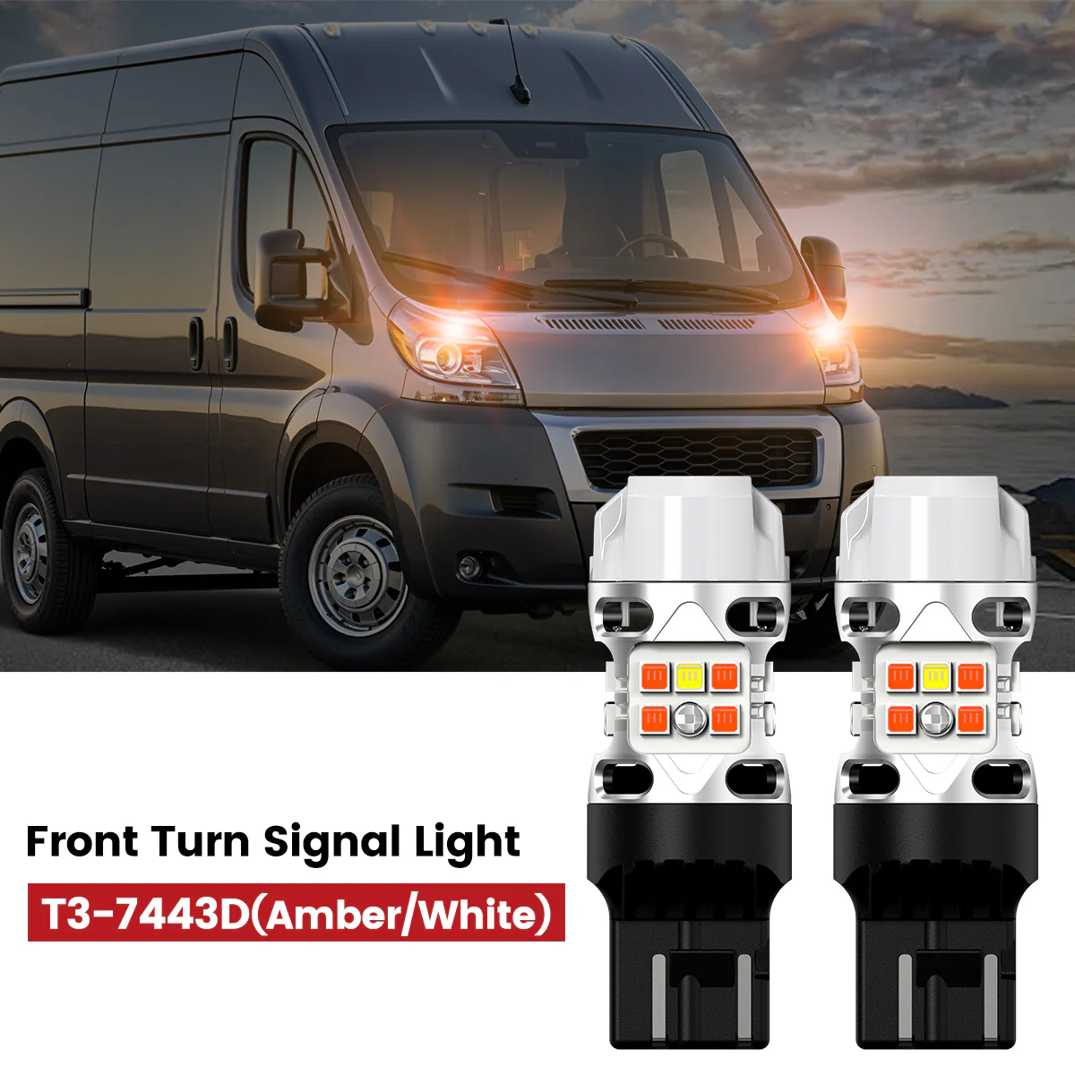 Fit for 2014-2022 Ram ProMaster 1500/2500/3500 The Brightest LED Bulbs Upgrade - Image 17