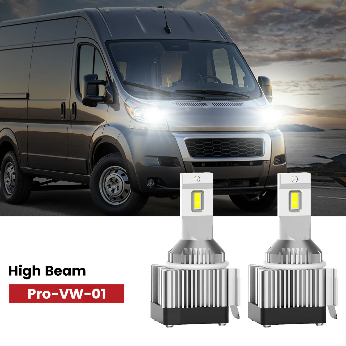 Fit for 2014-2022 Ram ProMaster 1500/2500/3500 The Brightest LED Bulbs Upgrade - Image 9