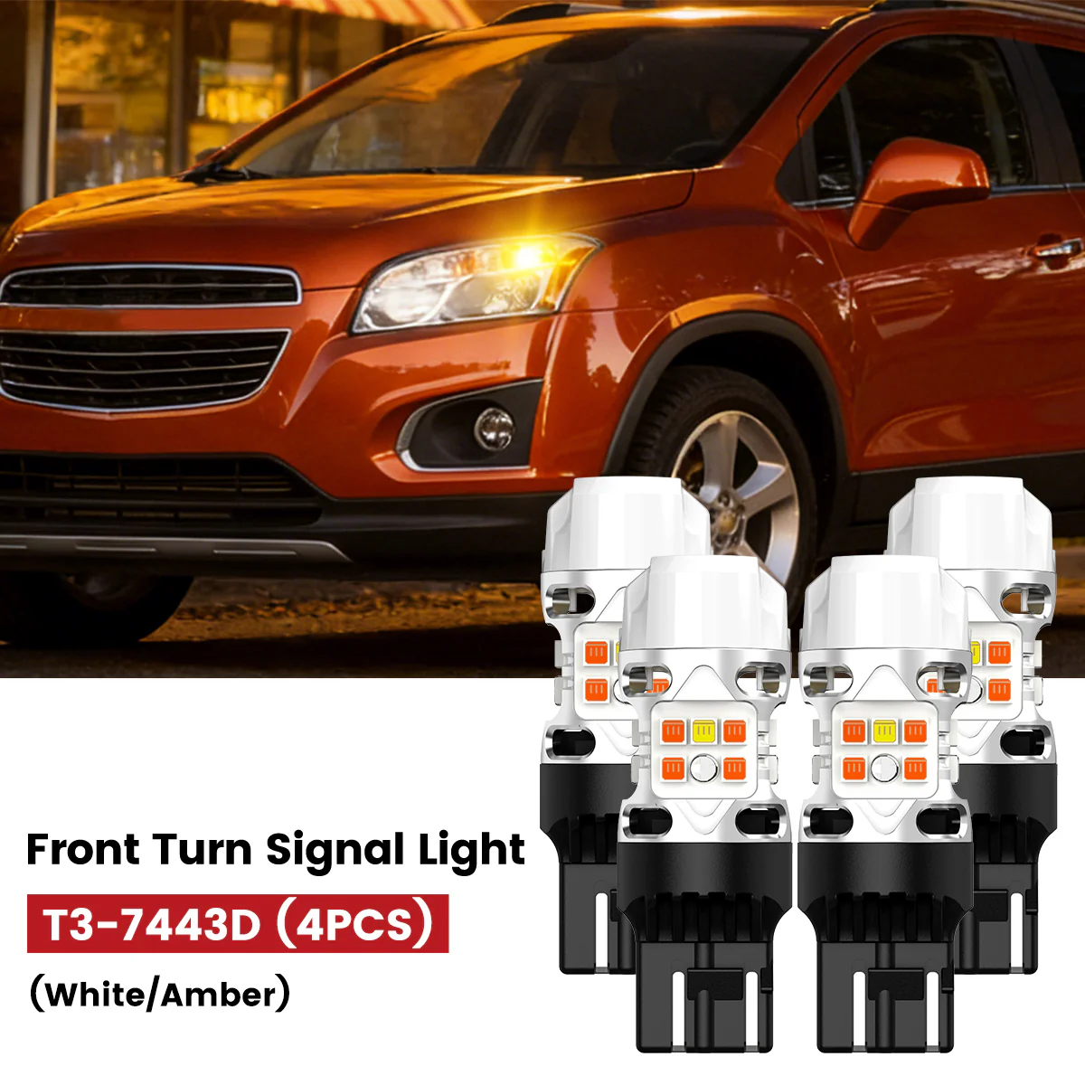 Fit for 2015-2016 Chevrolet Trax The Brightest LED Bulbs Upgrade - Image 25