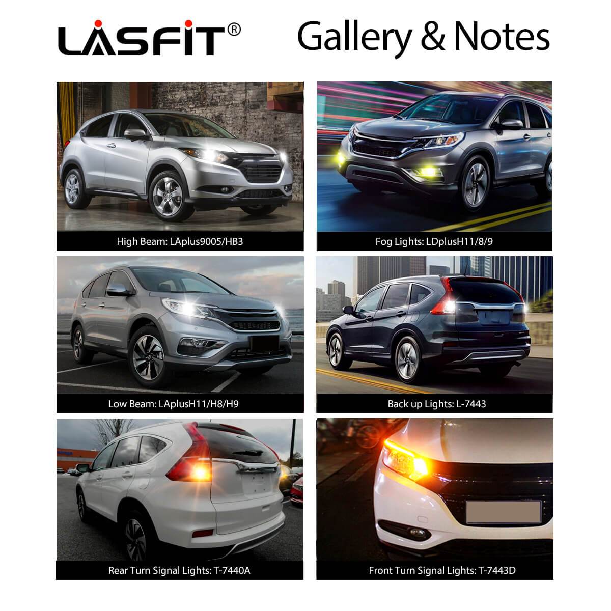 Fit for 2015-2016 Honda CR-V LED Bulbs Upgrade - Image 9