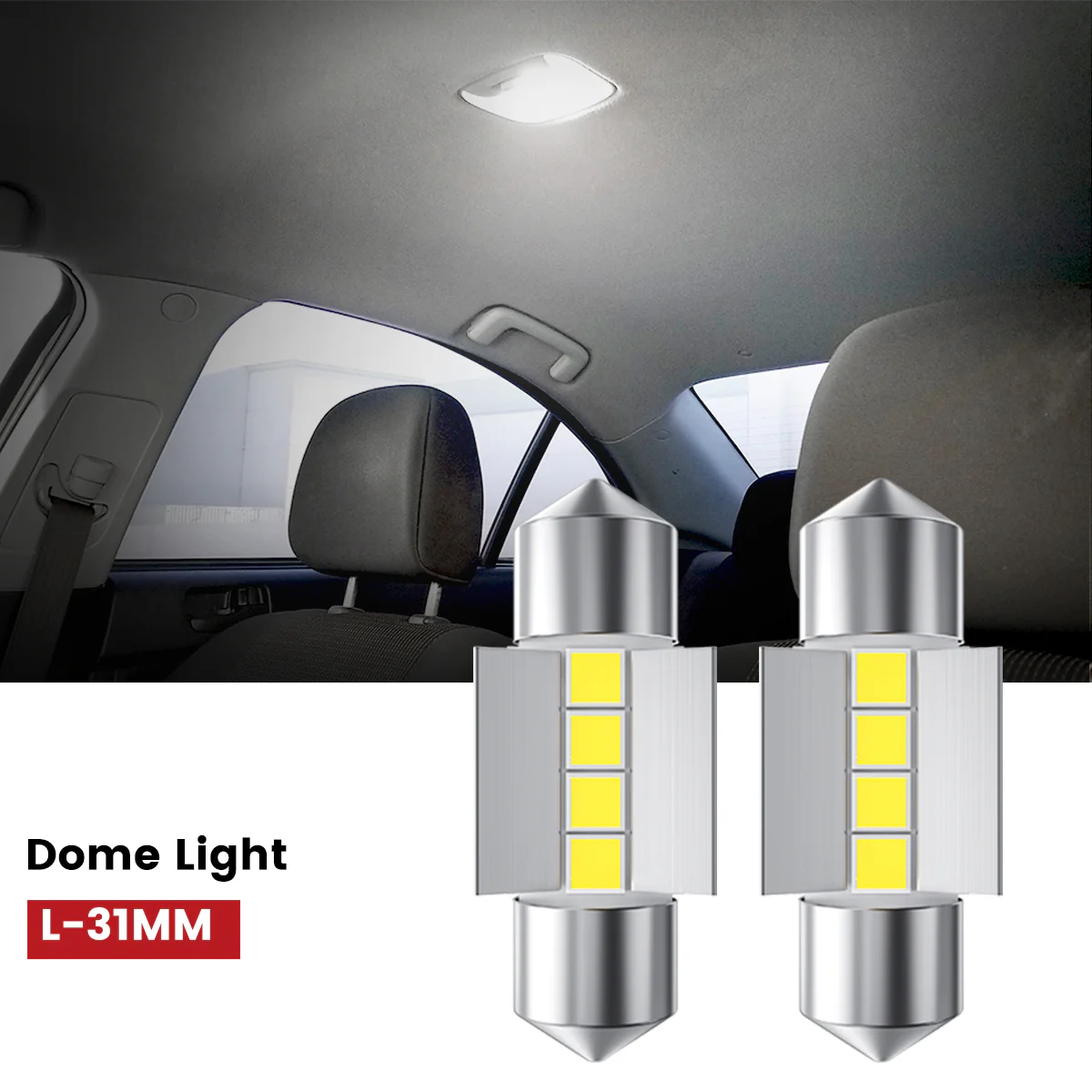 Fit for 2015-2017 Subaru Outback The Brightest LED Bulbs Upgrade - Image 51