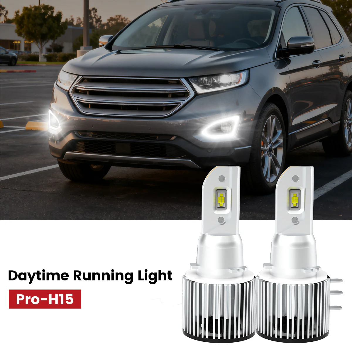 Fit for 2015-2018 Ford Edge The Brightest LED Bulbs Upgrade | Tested and Verified - Image 27