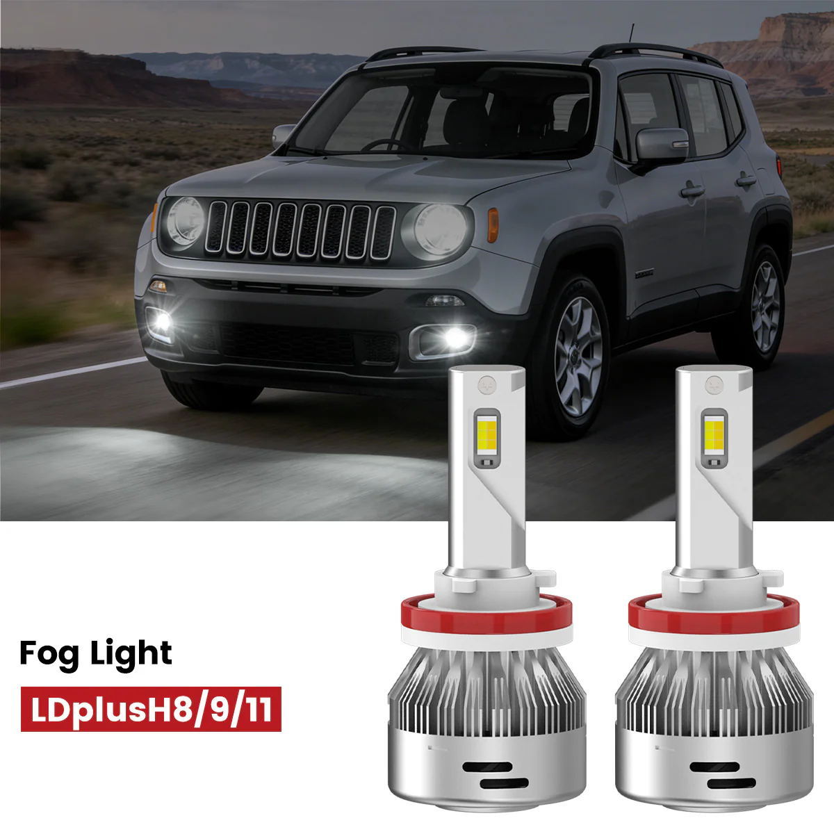 Fit for 2015-2018 Jeep Renegade The Brightest LED Bulbs Upgrade - Image 19