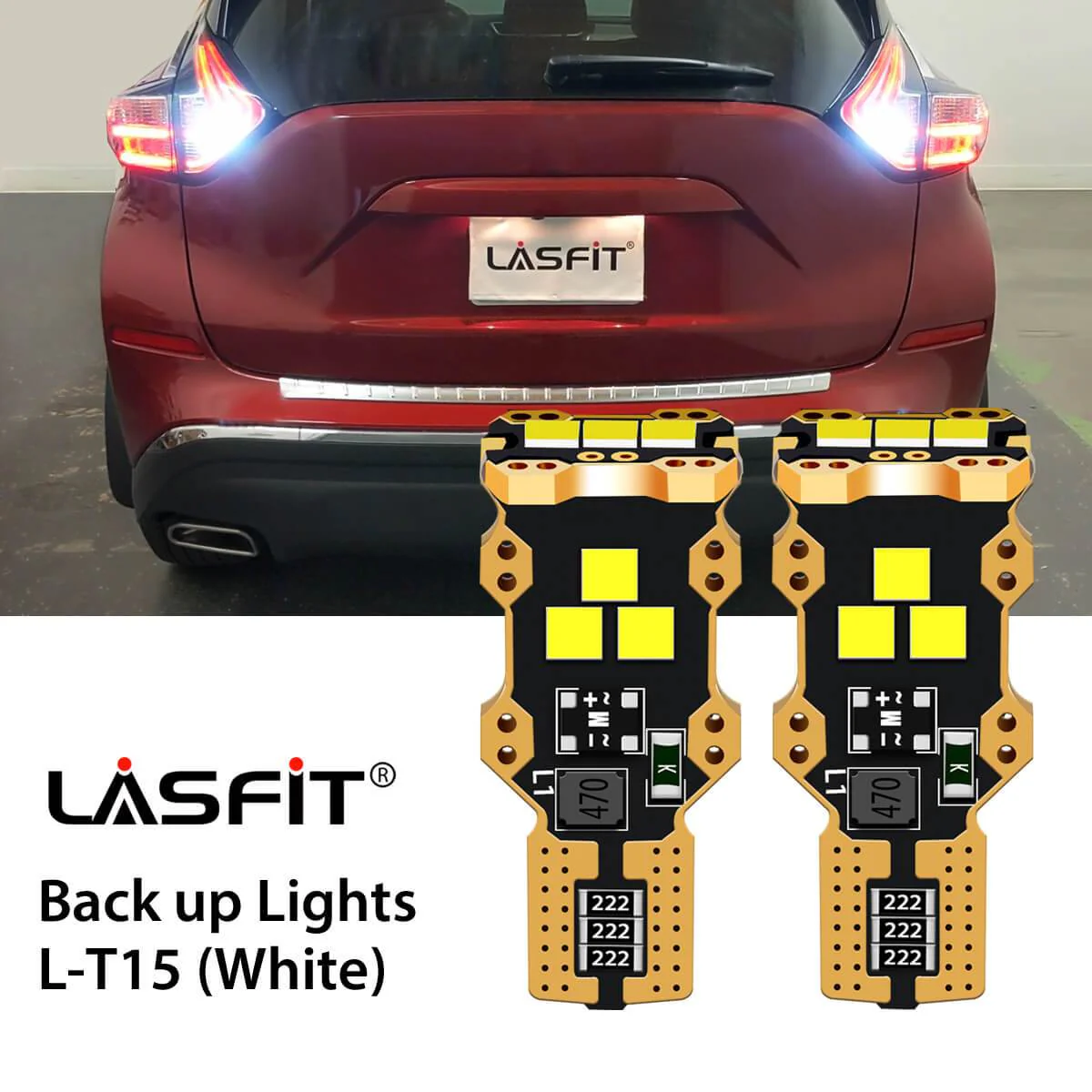 Fit for 2015-2018 Nissan Murano LED bulbs H11 Exterior Lights Turn Signal Backup Lights - Image 39