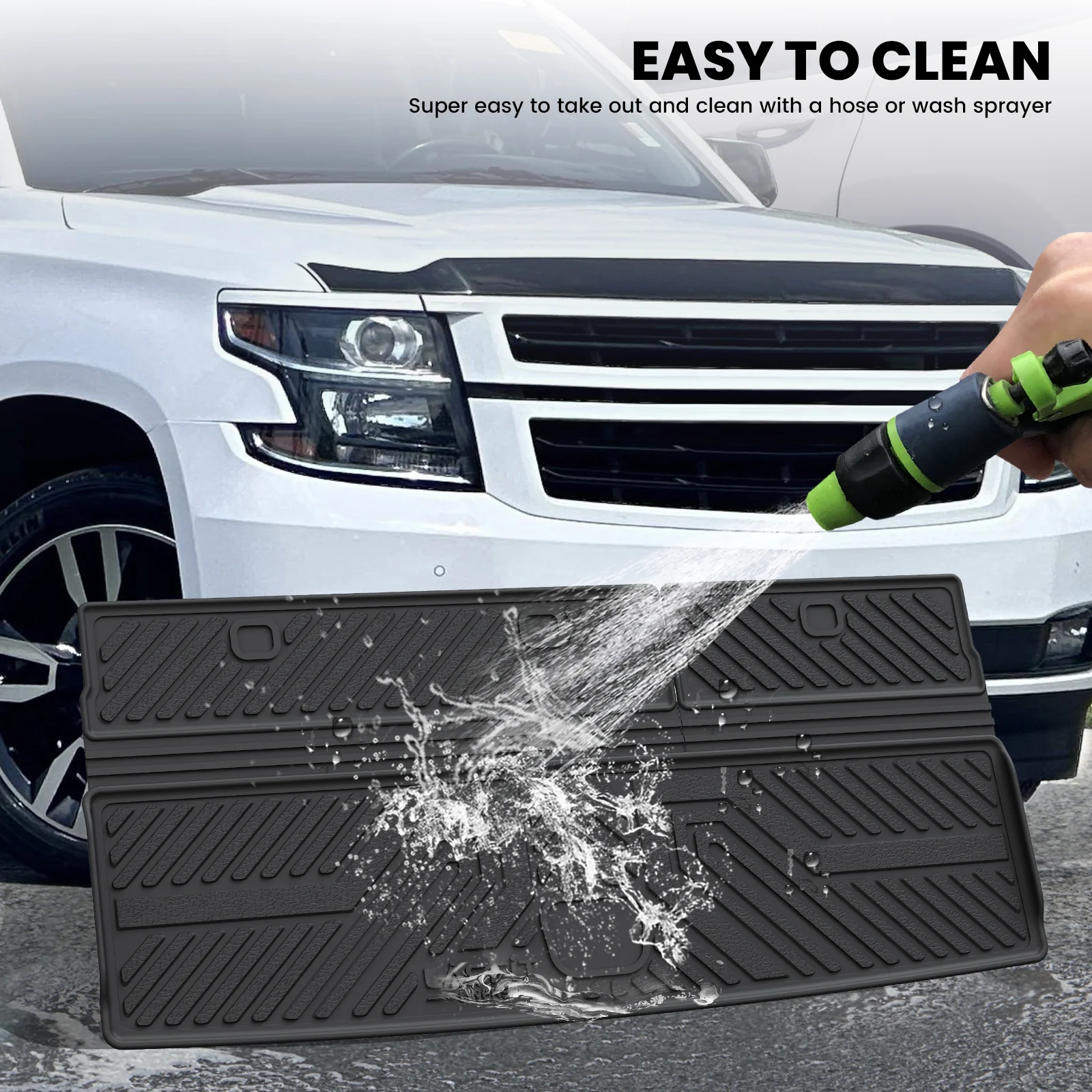 Fit for 2015-2020 Cadillac Escalade Custom Seatback & Cargo Mat Only - Image 7