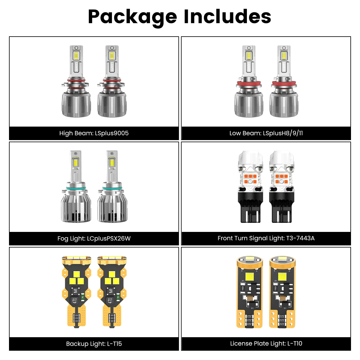 Fit for 2015-2020 Chevrolet Suburban The Brightest LED Bulbs Upgrade | Tested and Verified - Image 2