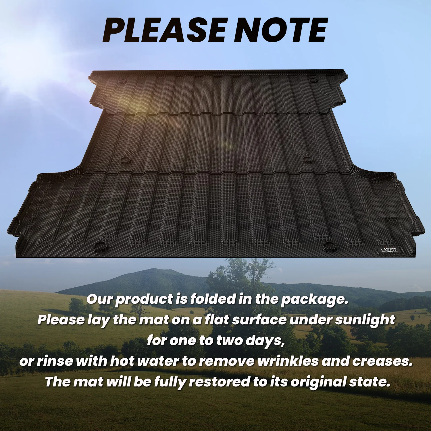 Fit for 2015-2020 Ford F-150 Truck Bed Mat or Tailgate Mat, Not Fit Drop-in Liners - Image 8