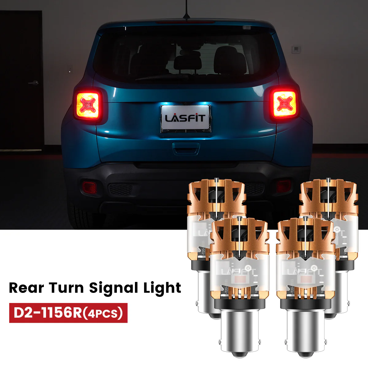 Fit for 2015-2022 Jeep Renegade H13 LED Bulbs Exterior Interior Lights - Image 52