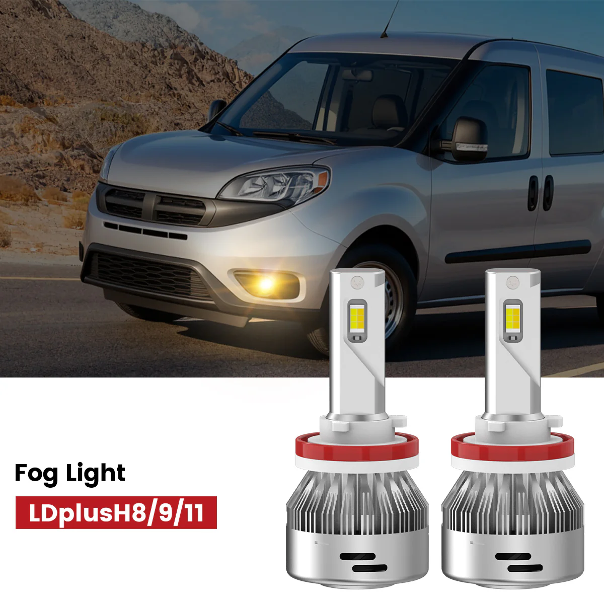 Fit for 2015-2022 Ram ProMaster City The Brightest LED Bulbs Upgrade - Image 17