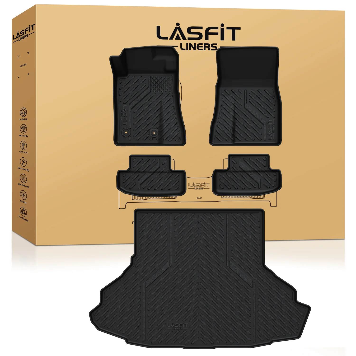 Fit for 2015-2026 Ford Mustang Floor Mats or Cargo Mat - Image 9