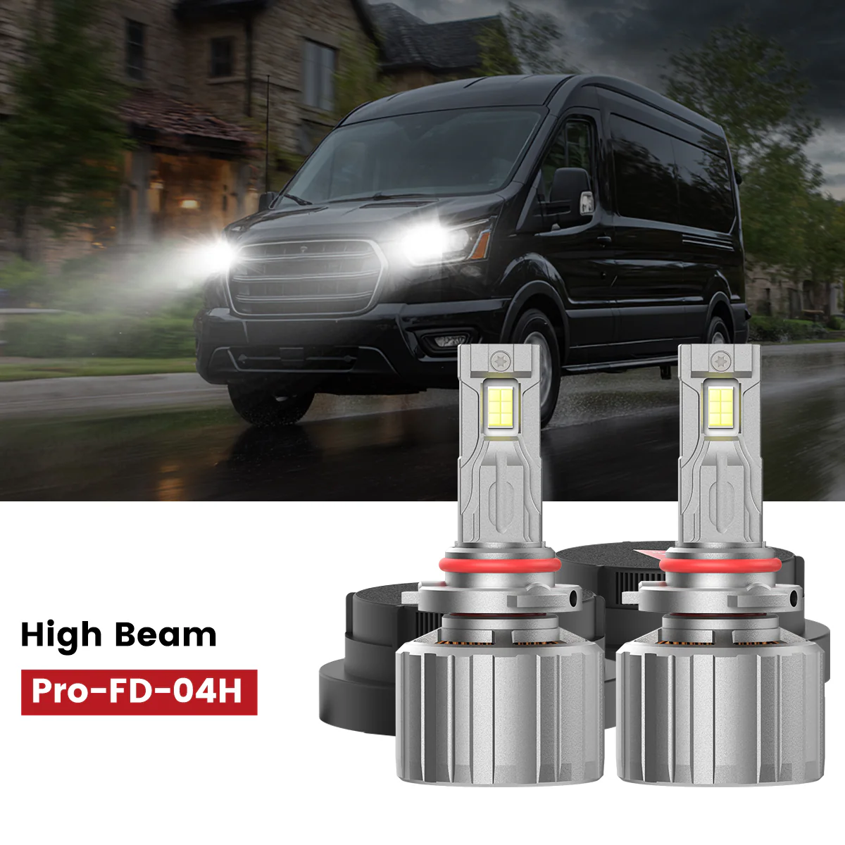 Custom Engineered for 2015-2025 Ford Transit-150/250/350 LED Bulbs Upgrade | Tested and Verified - Image 59