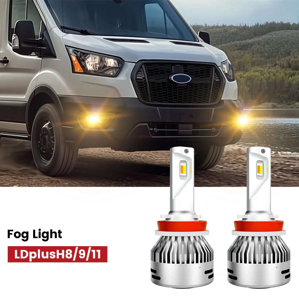 Custom Engineered for 2015-2025 Ford Transit-150/250/350 LED Bulbs Upgrade | Tested and Verified - Image 13