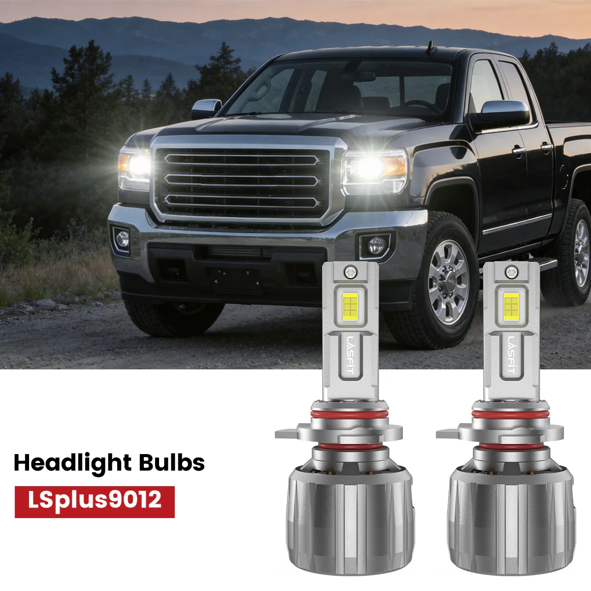 Fit for 2015 GMC Sierra 2500HD 3500HD The Brightest LED Bulbs Upgrade - Image 9