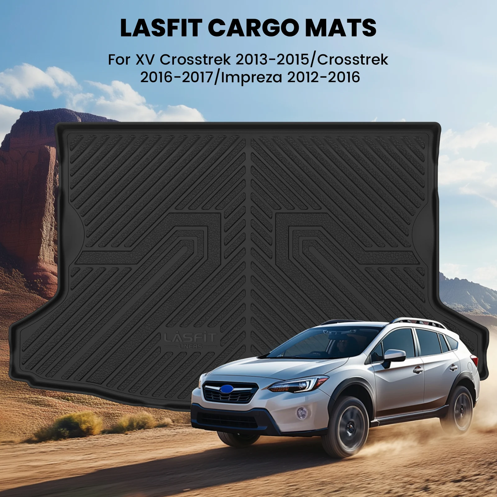 Fit for 2016-2017 Subaru Crosstrek Floor Mats or Cargo Mat - Image 16