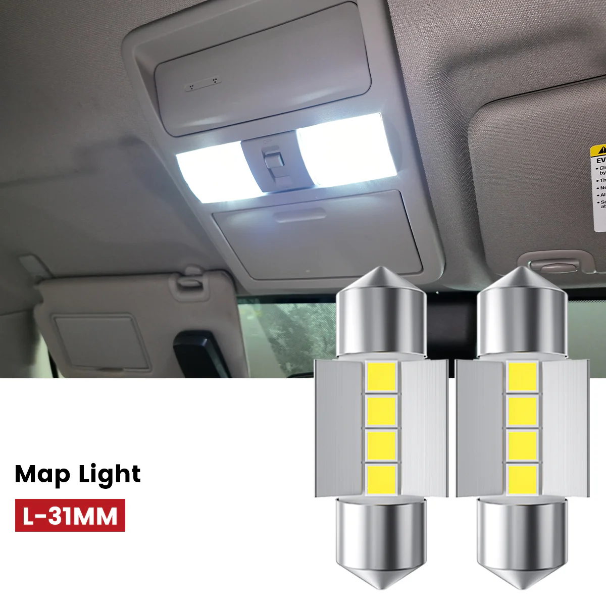 Fit for 2012-2017 Subaru Crosstrek LED Bulbs Upgrade - Image 32
