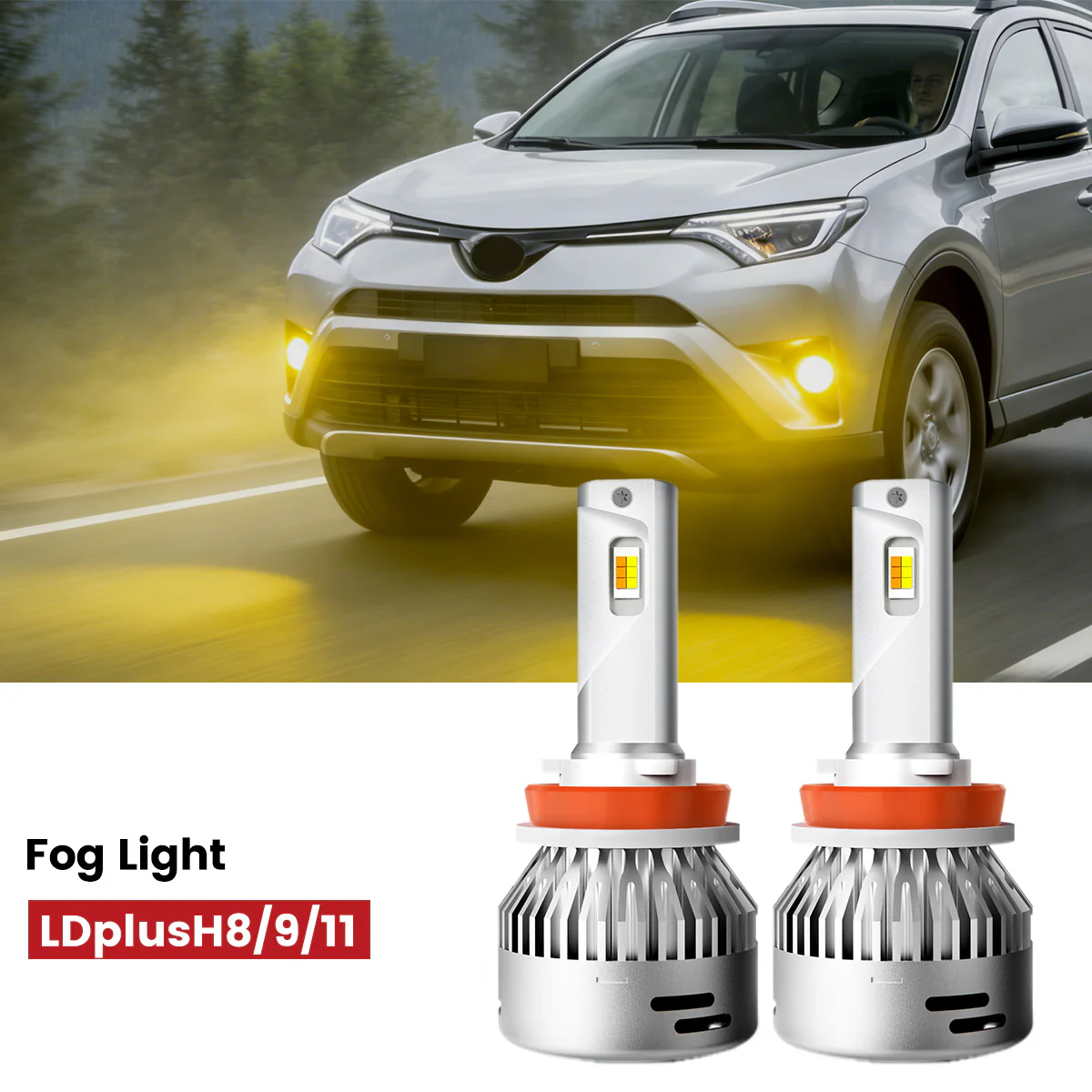 Fit for 2016-2018 Toyota RAV4 LED Bulbs Upgrade - Image 18