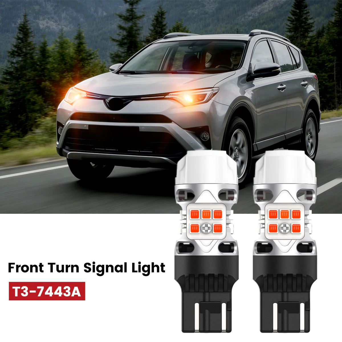 Fit for 2016-2018 Toyota RAV4 LED Bulbs Upgrade - Image 23